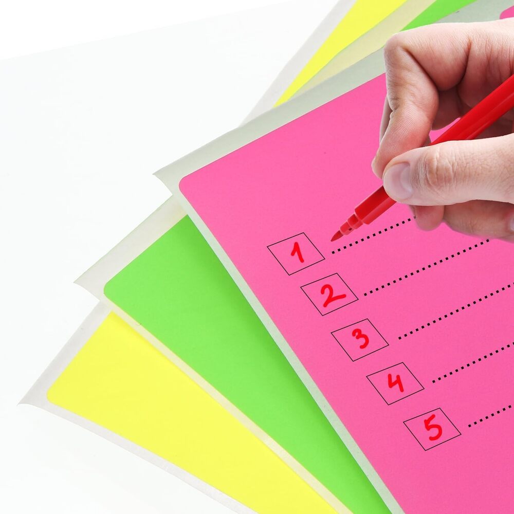 2453 Color Coding Labels 3 x 2 Inch, 50 Pcs Rectangular Colored Labels - Picture 3 of 6